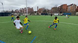 Paris FC  Ris Orangis  U11 80 Première mitemps 18 février 2023 Score final 101 [upl. by Aivata191]