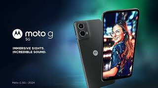 Meet the new moto g 5G  2024 [upl. by Truitt386]