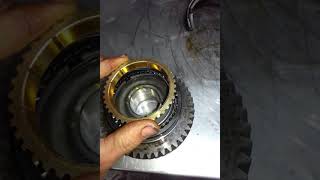 75 SERIES H55F GEARBOX REBUILD  REASSEMBLY AND INSTALL [upl. by Chemush]