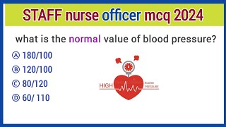 RRB staff nurse exam preparation 2024  mcq for Staff nurse  mcq for staff nurse officer  rrb 18 [upl. by Enert515]