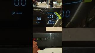 Tutorial Kettler Treadmill Ecorun XE [upl. by Encratis386]