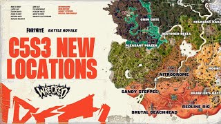 Fortnite Chapter 5 Season 3  Official Map Reveal [upl. by Ratha687]