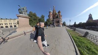 Moscow 🇷🇺 in 4K A Captivating Walk Through Russias Iconic City 🏙️ [upl. by Ahsila705]