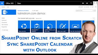 Sync a SharePoint Calendar with Outlook [upl. by Adams]