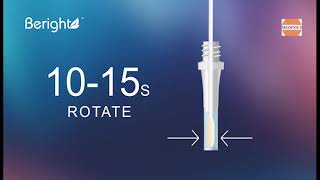 MEDINICS  BERIGHT SARSCoV2 Antigen Rapid Test Nasal Swab Home Use [upl. by Wadleigh995]