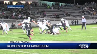 High school football Monessen vs Rochester [upl. by Leler]