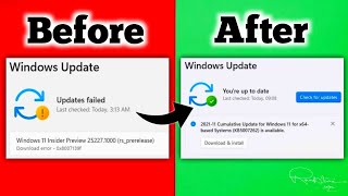 Fix All Windows Update Error Problems in Windows 1110 2024 Guide [upl. by Horatio]