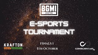 BGMI  Finals1  CONSCIENTIA 2K24 [upl. by Damas]