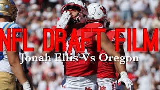 Utah DE Jonah Ellis Vs Oregon All Pass Rushes [upl. by Niveg]