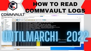 How to read Commvault logs 2022 [upl. by Anavahs]