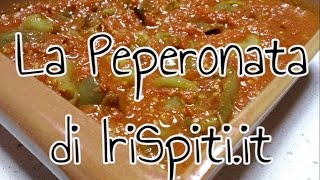 La Peperonata  Video ricetta greca di IriSpitiit [upl. by Yeniffit]