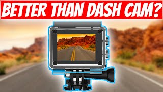 Crosstour CT9000 4K Action Cam as a Dash Cam [upl. by Kcirdnekal]