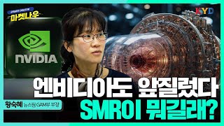 마켓나우 엔비디아도 앞질렀다SMR이 뭐길래 SMR 데이터센터 원자력 [upl. by Annez]