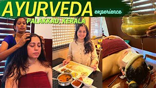 AYURVEDA Therapy  Shirodhara Treatment Massage Traditional Food in Palakkad Kerala [upl. by Eerehs949]