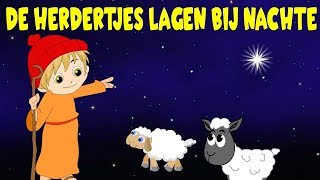 Nederlandse Kerstliedjes  De herdertjes lagen bij nachte etc  Kinderliedjes [upl. by Whitelaw]