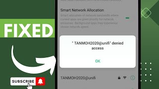 WiFi Network Denied Access  WiFi Denied Access to Network 2023  Android  Oppo  iPhone  iPad [upl. by Aseel692]