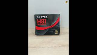 Aarvex H81 Mother Board Unboxing  Intel Socket 1155 for 4th Gen Core i7i5i3Pentium  LT HUB [upl. by Chamkis]