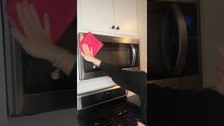 Microwave cleaning made easy cleantok deepcleaningmotivation [upl. by Kelwin]