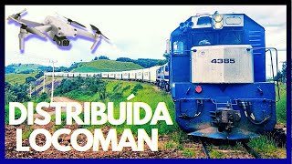 Trem TRAÇÃO DISTRIBUÍDA Locoman [upl. by Montford37]