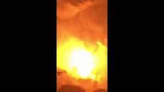 Tianjin Explosion compilation of new footage  HD quality of tianjin explosion [upl. by Anilek179]