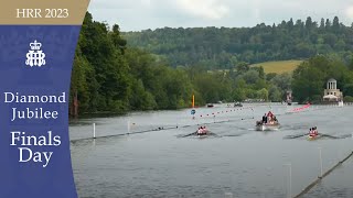 The Tideway Scullers School v Wycliffe Junior RC A  Diamond Jubilee  Henley 2023 Finals [upl. by Ibok]