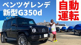 【ベンツゲレンデ】新型G350d最新！自動運転機能レビュー！【オートクルーズ】 [upl. by Welcome]