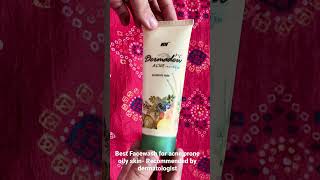 Dermadew sulphate free acne face wash for acne prone oily skin Recommended by dermatologist acne [upl. by Jany79]