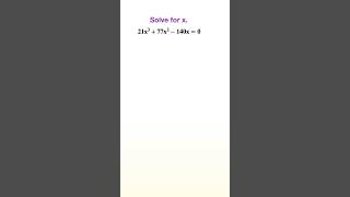 Find 3 Solutions to the Equation maths algebra solveequations algebraicequation mathematics [upl. by Walcott]