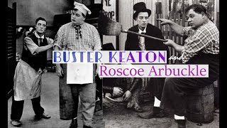 Buster Keaton and Roscoe Arbuckle [upl. by Oirromed]