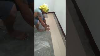 vinylshortinstallation of vinyl tiles adhesive [upl. by Onimod]