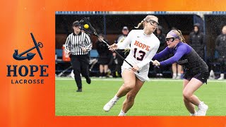 Hope vs Otterbein  Womens Lacrosse 31822  NCAA D3 Lacrosse [upl. by Tihw]