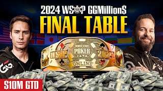 2024 WSOP Online  GGMillion Final Table 143M Prize Pool with Jeff Gross amp Daniel Negreanu [upl. by Hera680]