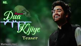 Dua Kijiye  Teaser  Mayaan  Vansh Singh  AI toll  Sad Song… Mayaan♥️ [upl. by Secilu]