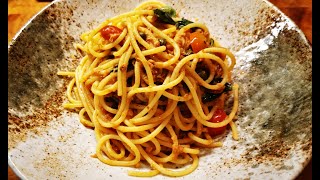 Spaghetti mit Thunfisch und Kapern [upl. by Nyladnor]