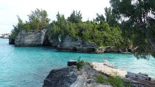 CLARENCE COVE BEACH  ADMIRALTY HOUSE PARK  SPANISH POINT  BERMUDA [upl. by Kettie]