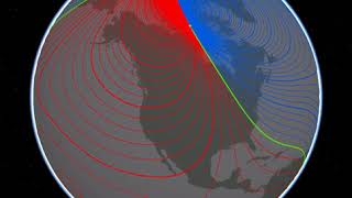 Magnetic Declination from 15902020 [upl. by Ilaire]