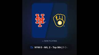 New York Mets Radio Call of Pete Alonsos HOME RUN in The 9th in Game 3 shorts wildcard lgm mlb [upl. by Chirlin]