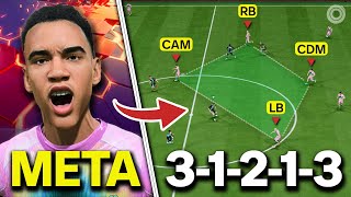 POST PATCH BEST META 4231 to 31213 CUSTOM TACTICS Dominate the Midfield  FC 25 ULTIMATE TEAM [upl. by Lishe43]