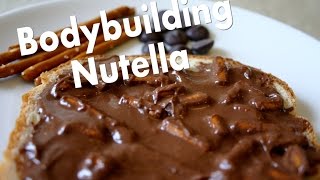 Recetas para aumentar masa muscular  Nutella alta en proteina  Brotella   Bodybuilding Nutella [upl. by Atena]