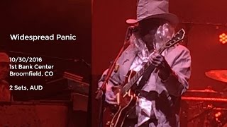 Widespread Panic Live at 1st Bank Center Broomfield CO  10302016 Full Show AUD [upl. by Essirehc561]