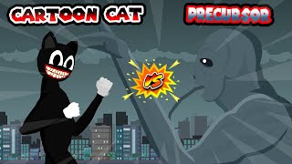 Cartoon Cat vs Precursor Of The First War  Monster Animation [upl. by Deaner347]