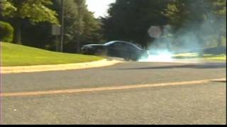 HD  240sx drift crash [upl. by Atinad585]