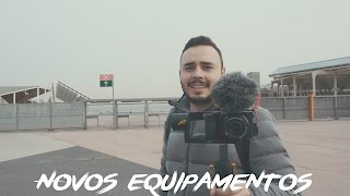 Novos Equipamentos  Morando na Espanha  Riscando Destinos [upl. by Llenrag]