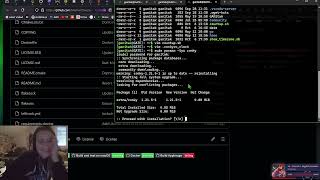 Playing with CONKY amp Polybar system monitor [upl. by Einnos]