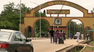 Nigerian university lecturers return to work after eightmonth strike  Africanews [upl. by Notfol]