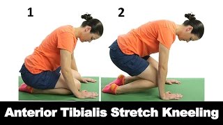 Anterior Tibialis Stretch Kneeling  Ask Doctor Jo [upl. by Ayna112]