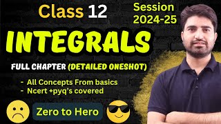 Integrals Class 12  Complete Integration Class 12 Maths  Full Chapter in महा One Shot  202425 [upl. by Dupre]