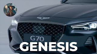 GENESIS G70 interior and exterior Detalis [upl. by Ydnab]