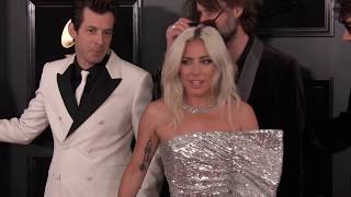 Lady Gaga On The Red Carpet  2019 GRAMMYs [upl. by Theone]