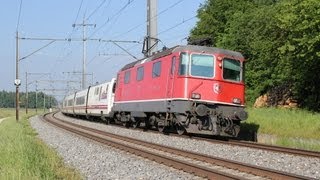 SBB Re 44 mit EuroNight 273 quotPau Casalsquot Barcelona  Zürich [upl. by Rennane727]